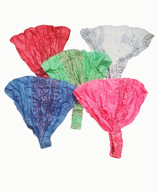 Handcrafted Rayon Printed Headband: Boho Hippie Accessory