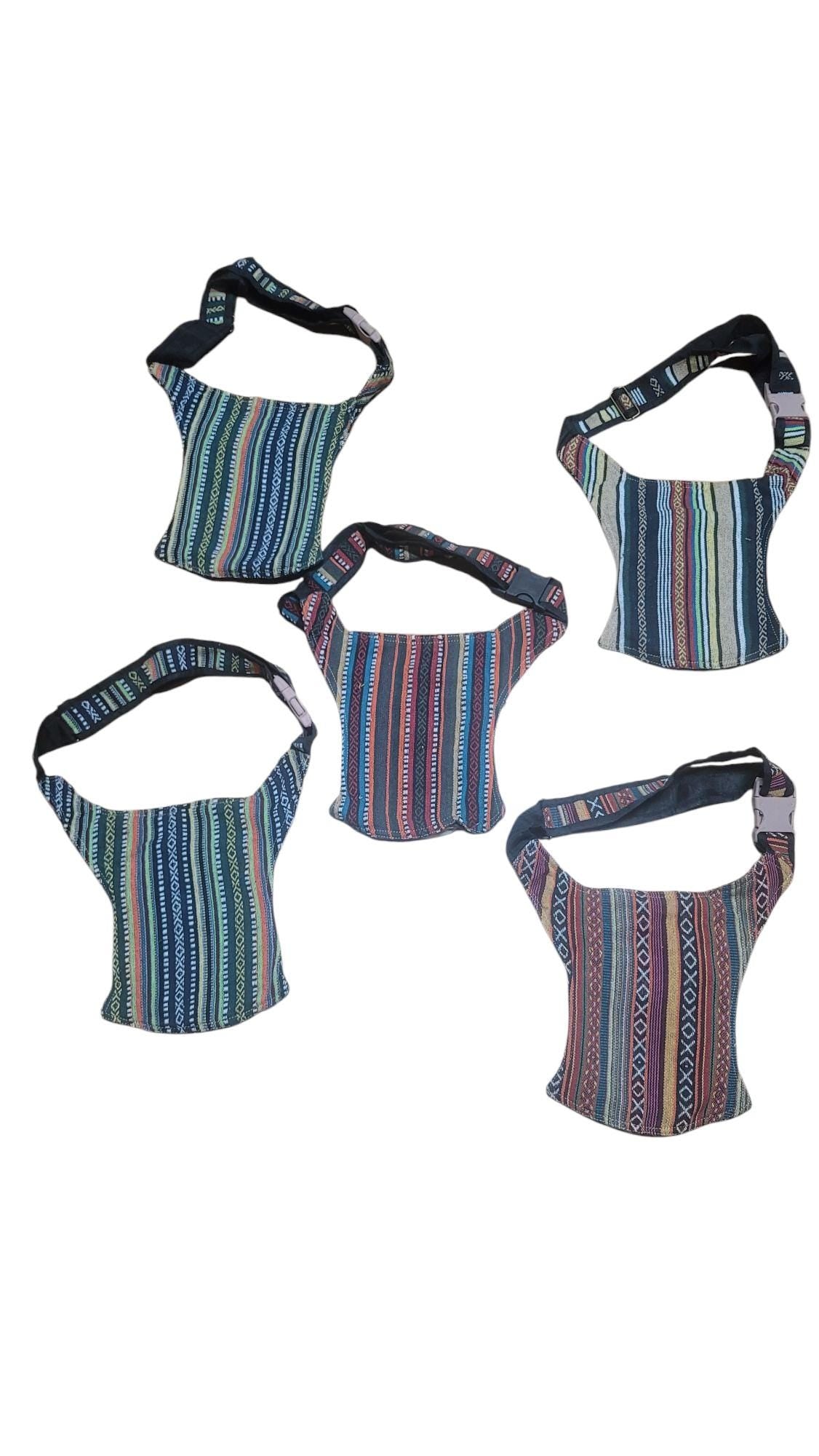 Handcrafted Hemp Fanny Pack: Eco Friendly Belt Bag