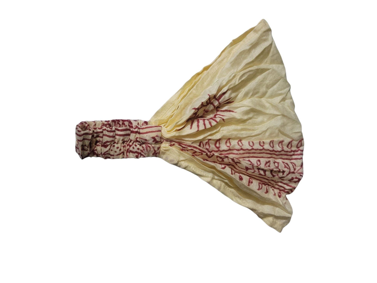 Handcrafted Rayon Printed Headband: Boho Hippie Accessory