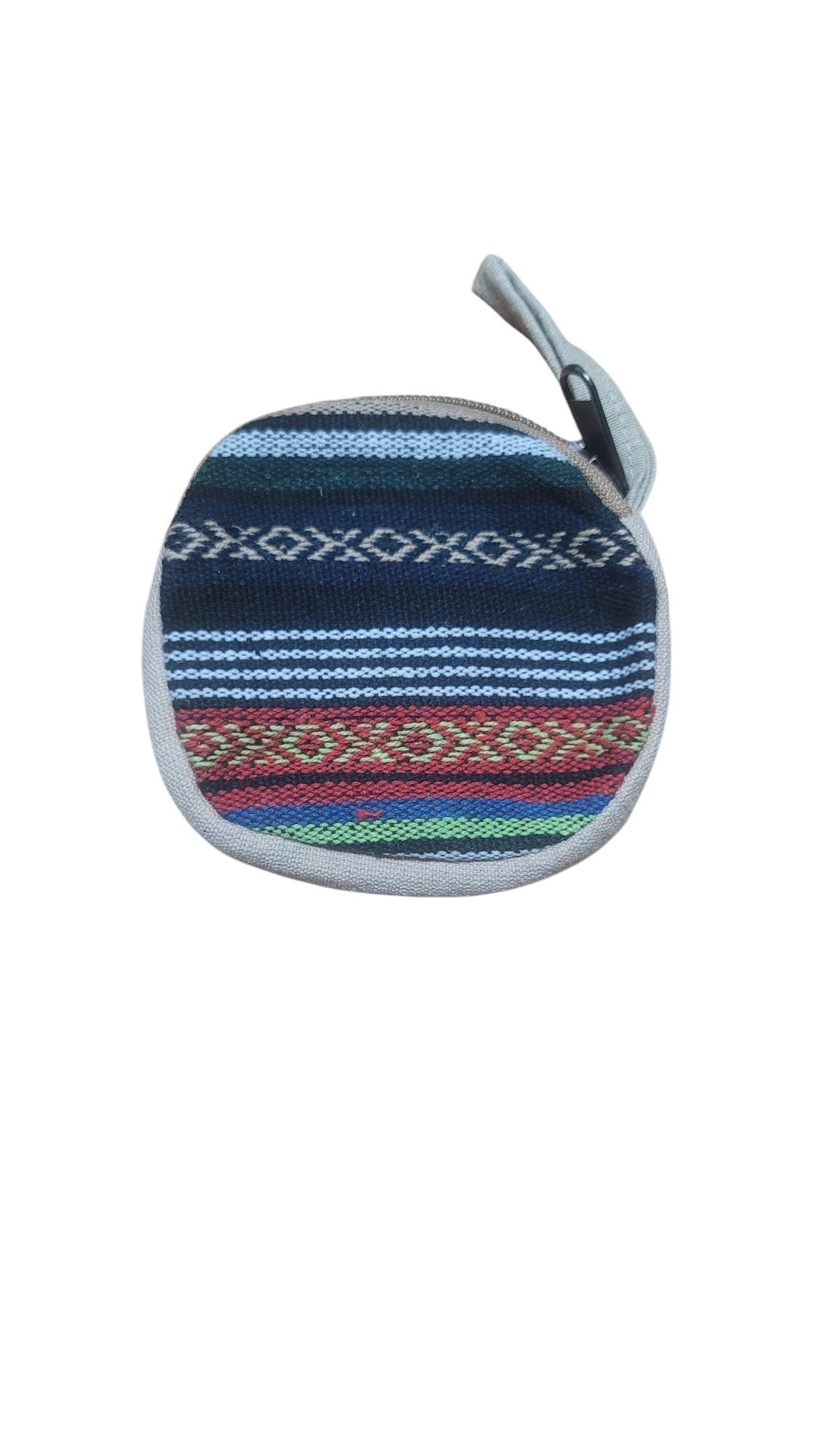 Handmade Hemp Coin Pouch: Eco Friendly Nepal Wallet