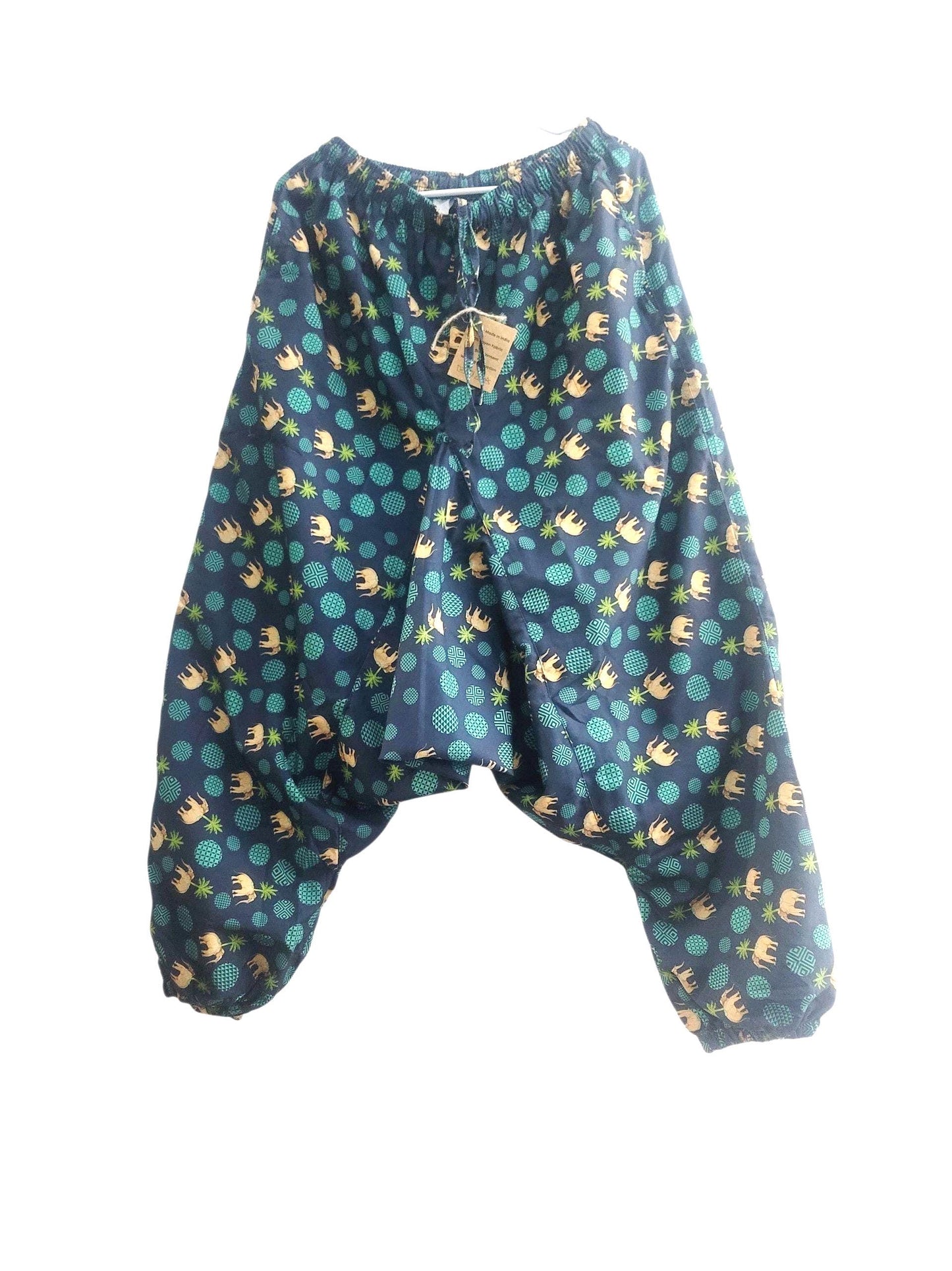 Rayon Harem Pants: Boho Hippie Style, Unisex Yoga Wear