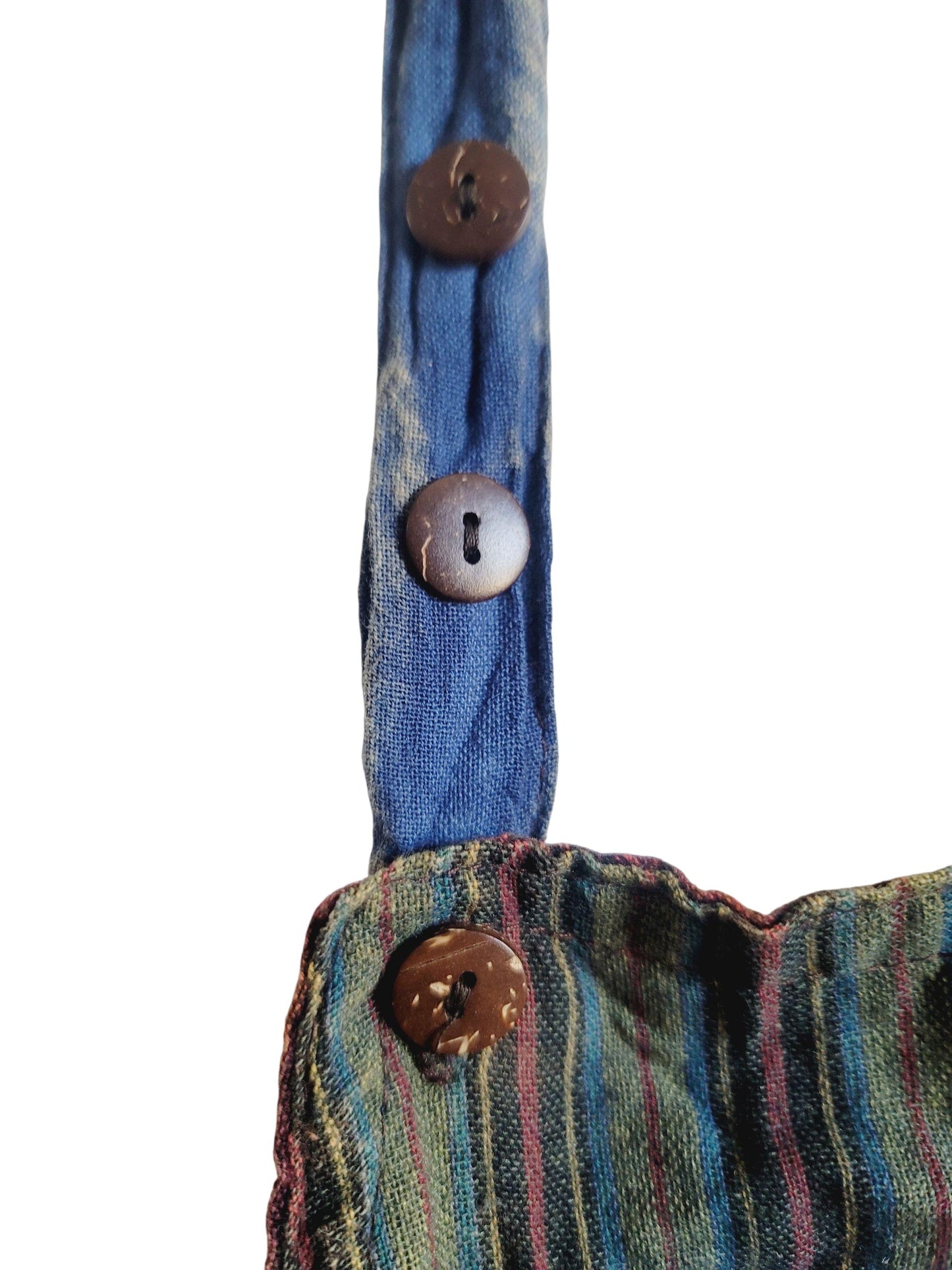 Handcrafted Cotton Patchwork Overalls: Boho Hippie Jumpsuit