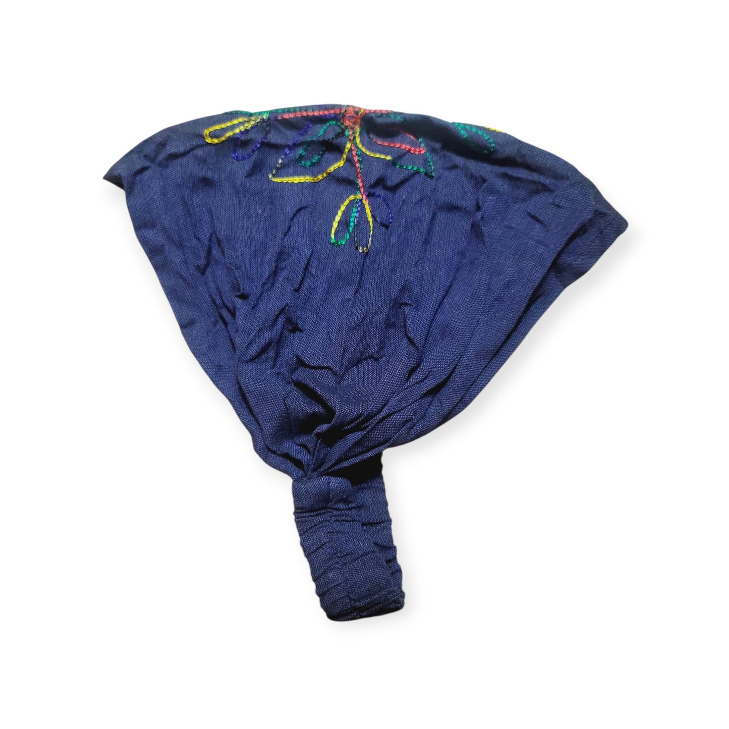 Handcrafted Boho Hippie Embroidery Cotton Headband, Stretchy Handbands, Bohemian HairBands, Embroidery Hair Accessories