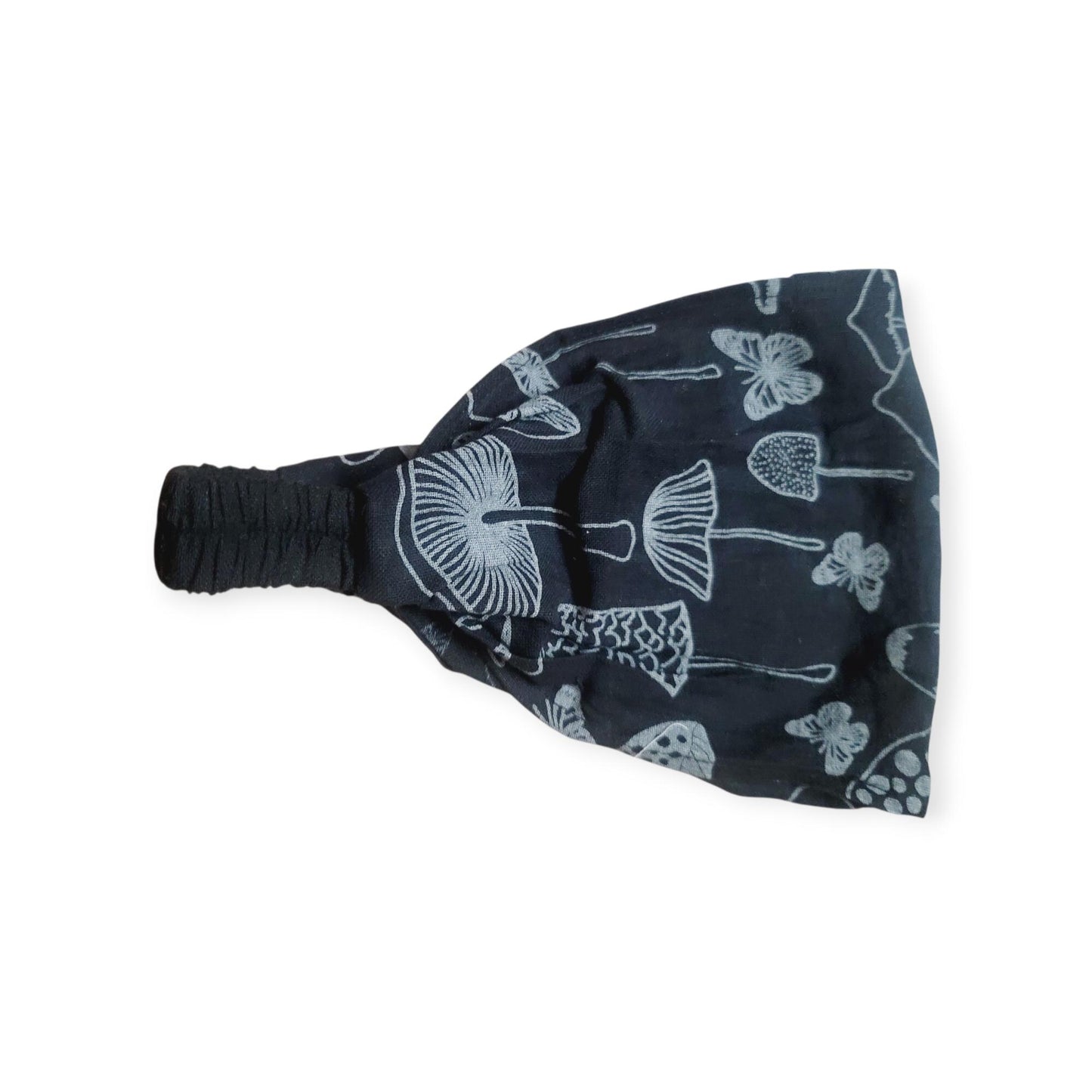 Handcraft Boho Hippie Mushroom Headbands, Cotton Hairbands, Mushroon Hair Bands, Bohemian style Hair Accessories