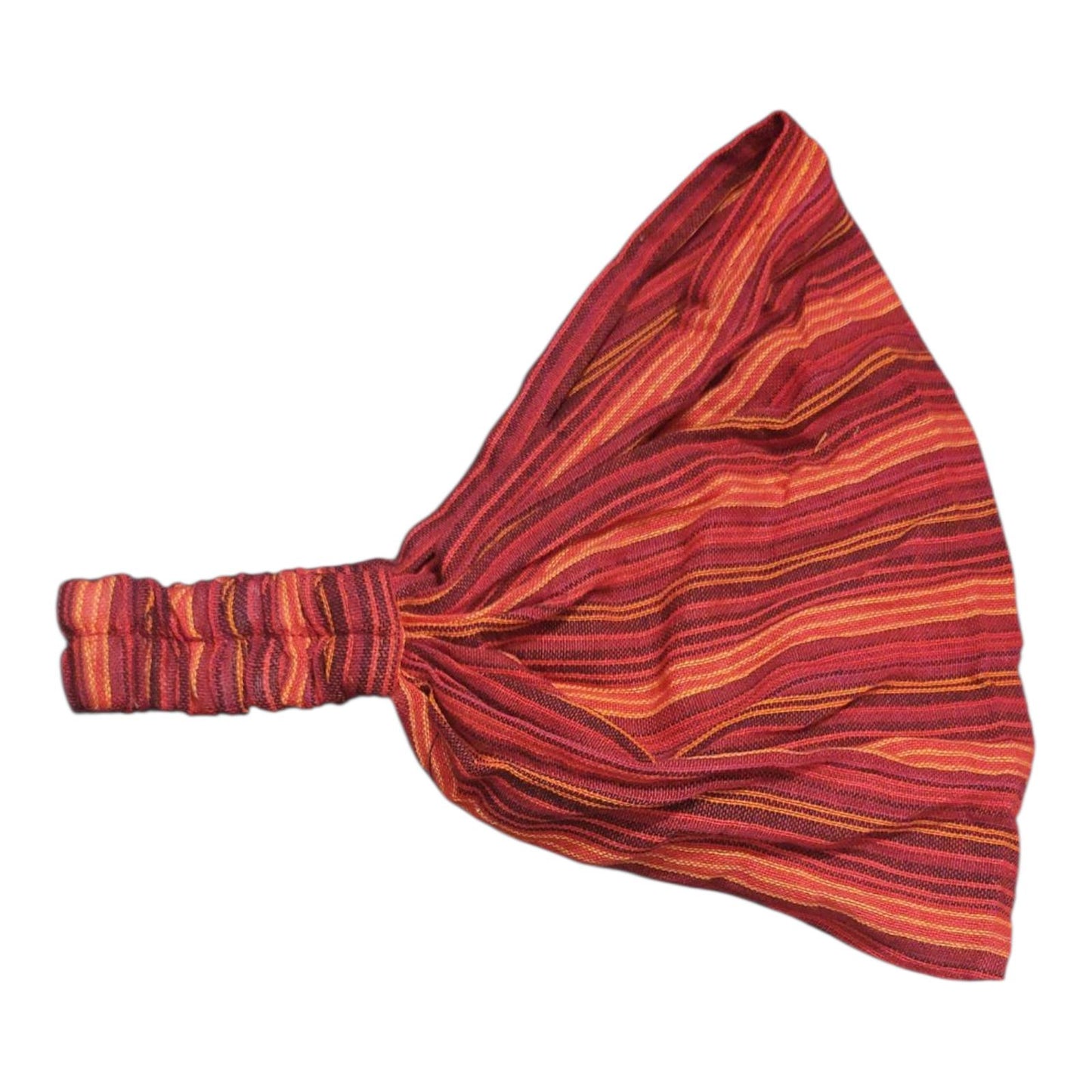 Boho Stripe Cotton Headband: Handcrafted Boho Hippie Style