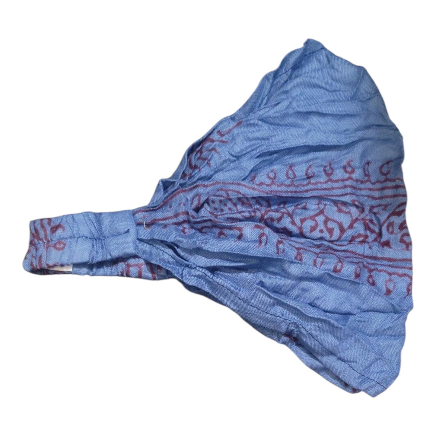 Handcrafted Rayon Printed Headband: Boho Hippie Accessory