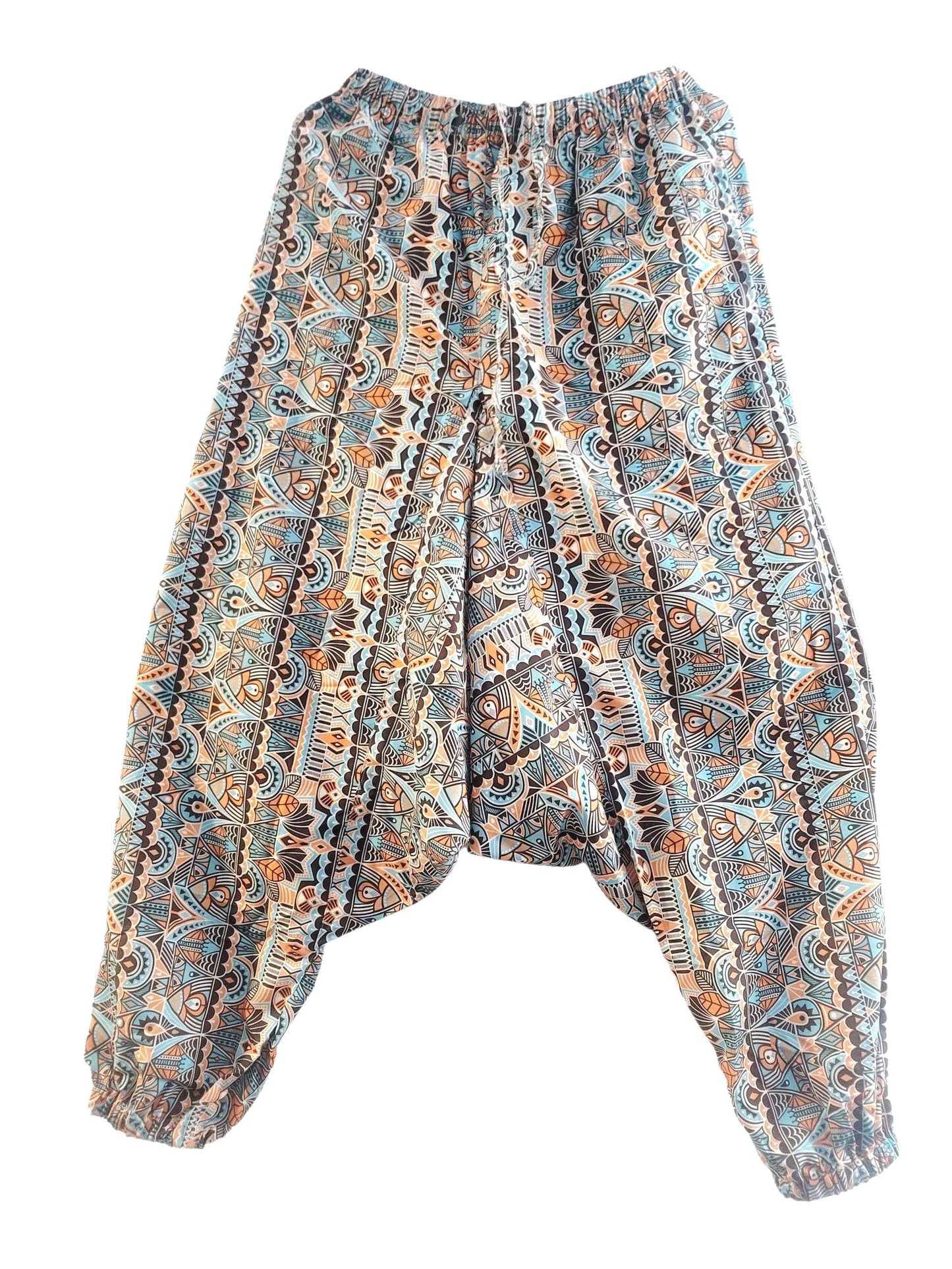 Rayon Harem Pants: Boho Hippie Style, Unisex Yoga Wear