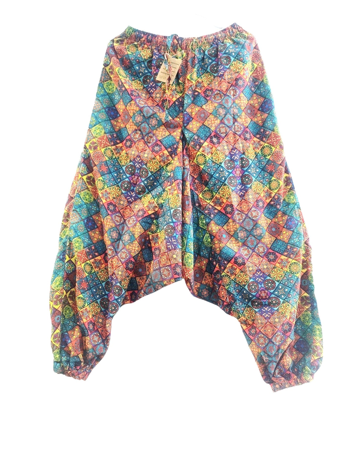 Rayon Harem Pants: Boho Hippie Style, Unisex Yoga Wear