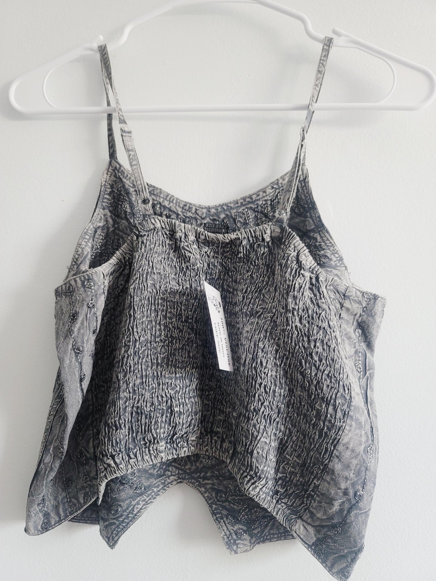 Handcrafted 100% Viscose Boho Women Top, Free Size