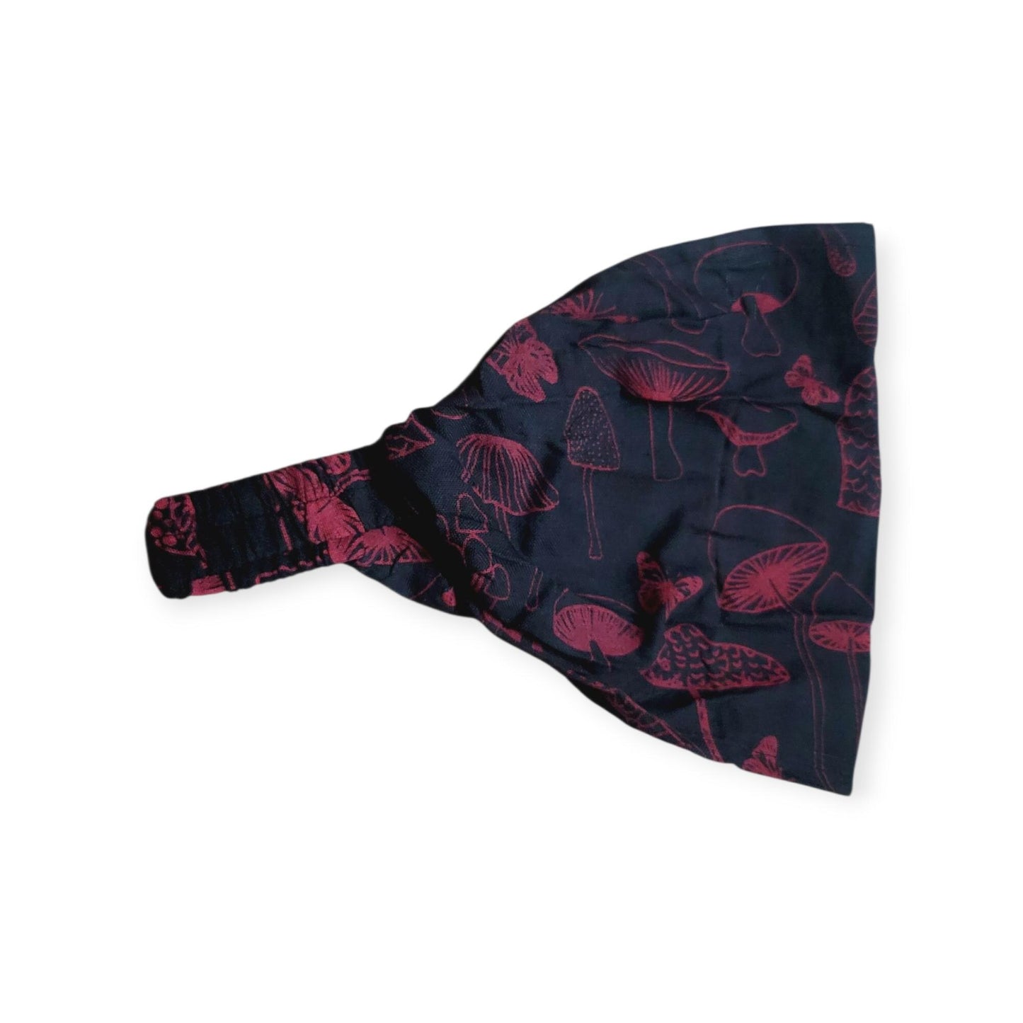 Handcraft Boho Hippie Mushroom Headbands, Cotton Hairbands, Mushroon Hair Bands, Bohemian style Hair Accessories